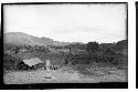 View of ruins looking south