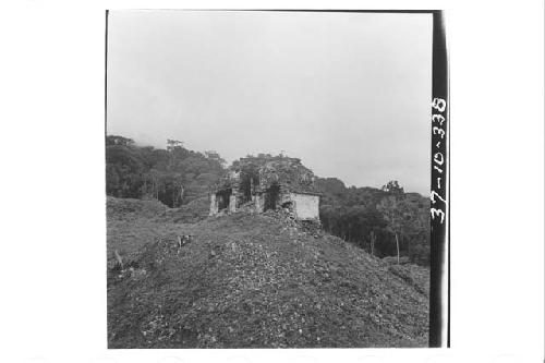 North east corner of the Temple of The Conde.