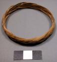 Fiber ring, braided, circular