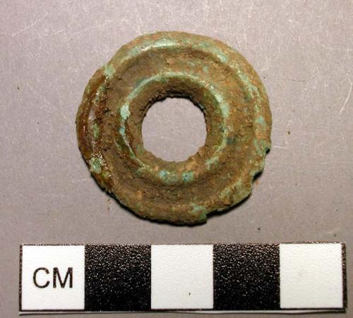 Pendant, disk-shaped