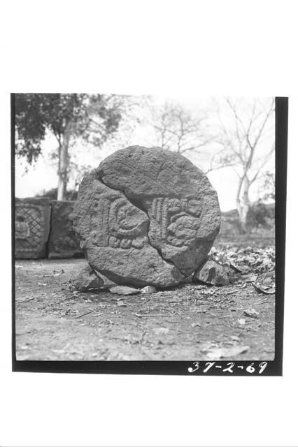 Top of Altar I, South of the Main Group; SW corner of Str 43