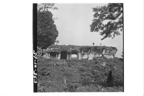 North end of east side of the Palace.