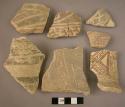 29 potsherds