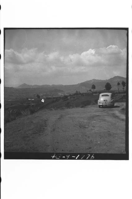 Panarama looking North Showing Ruins of Xacana