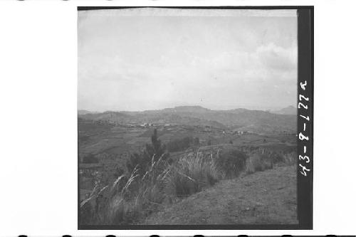 Panarama looking North Showing Ruins of Xacana