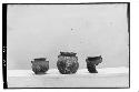 Small 2-handled jars. L:1525-Str. A-V, North room of SW Mound, M: 3033-Str. A_V,