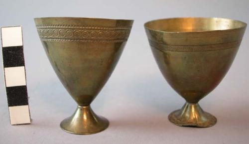 Brass cup holders (turk. zarf)