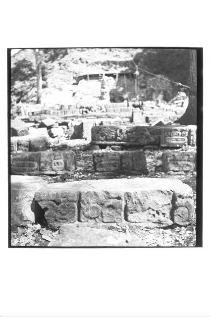 Hier, Stair., Mound 26, Date 15, Block 207 right half of I.S. (?)