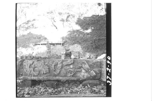 Hieroglyphic stair, Date 28, Block 162