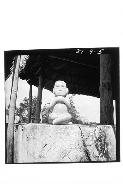 Jade idol from A-XVIII - front