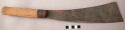 Chinese-made cleaver or jungle knife