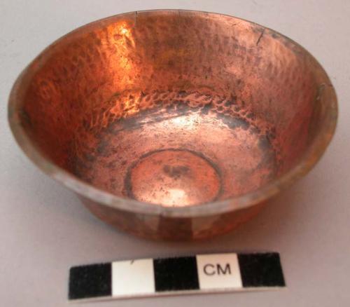 Copper tea cup