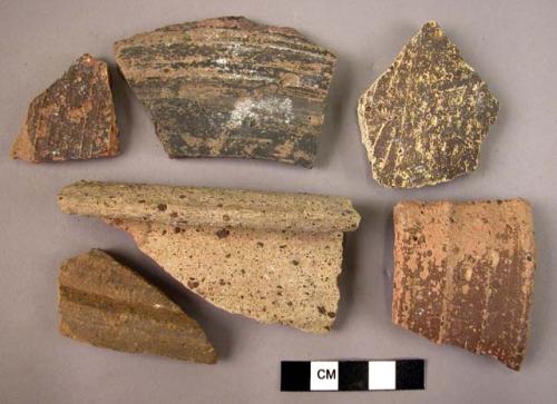 15 potsherds