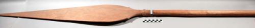 Wooden paddle