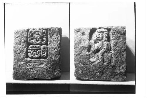 Glyph fragments from Altar K"