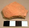 Red potsherds