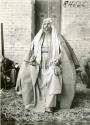 Portrait of a Marsh arab man from the Faleh region