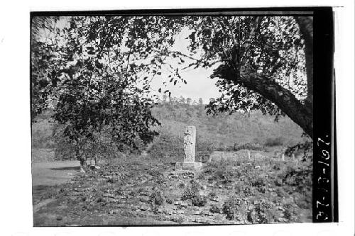 General view of Stela 2