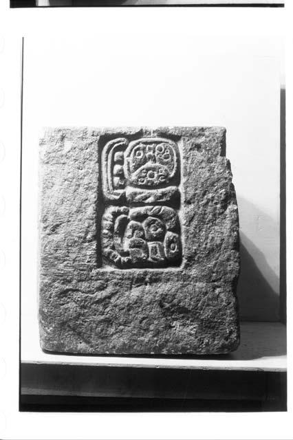 Glyph fragment from Altar K"