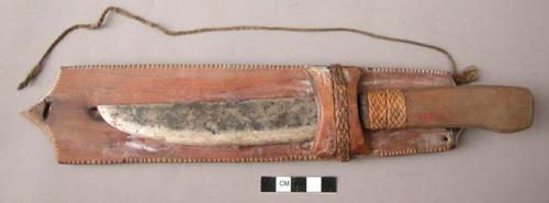 Child's bolo and scabbard