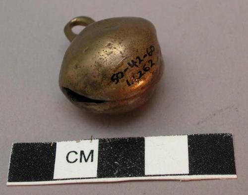 1 small brass bell