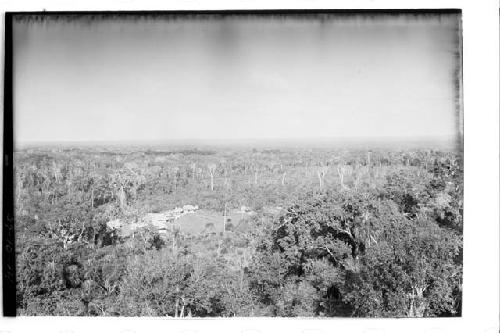 View of camp to east