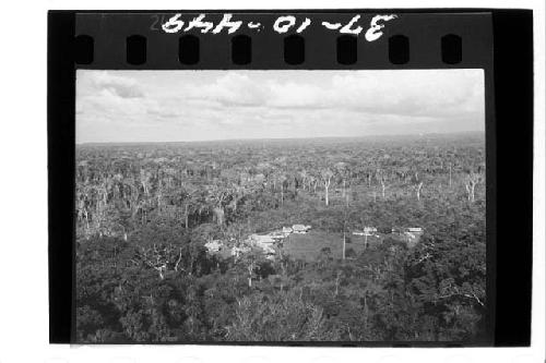 Aerial view of CIW camp