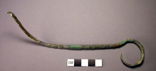 Pin, shepherd's crook