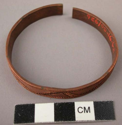 Copper bracelet