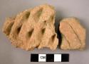 3 coarse red ware sherds