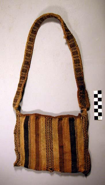 Bag, warp-patterned