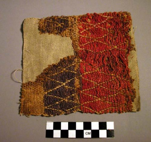 Miniature textile?, striped