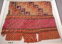 Tunic?, weft-patterned