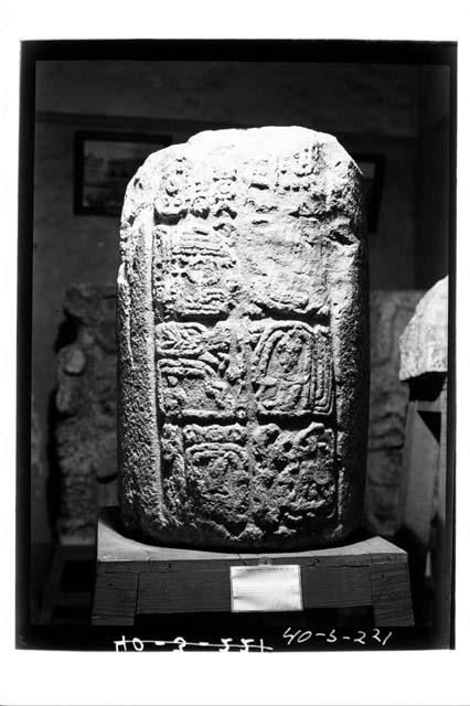 Column in Room 1 of the Merida Museum