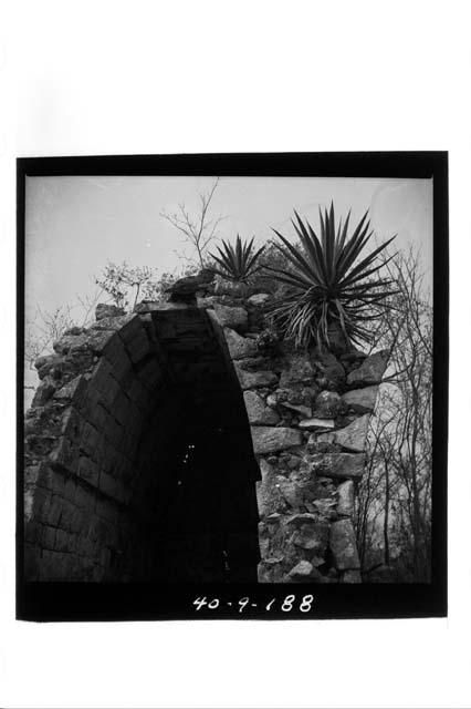 Vault section from S., N.W. Hill top Bldg.