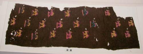 Textile, embroidered