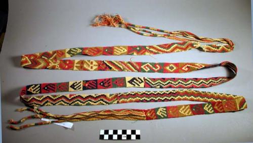 Headband, slit tapestry