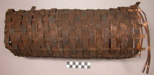 Basket, when lined with banana leaves it is used for holding salt