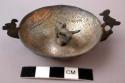 Silver sacrificial bowl (a pair with 30/4852)