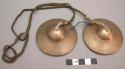 Copper cymbals