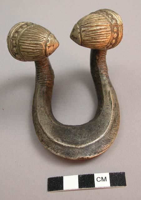 Bronze leg ornament for adult