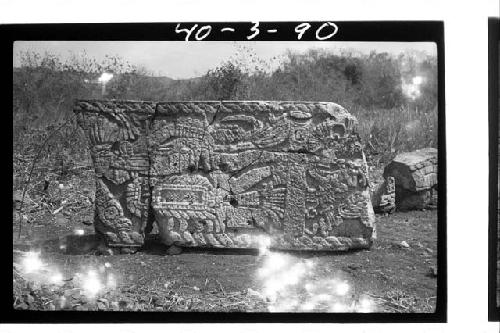 Large (middle) section, Stela 21.