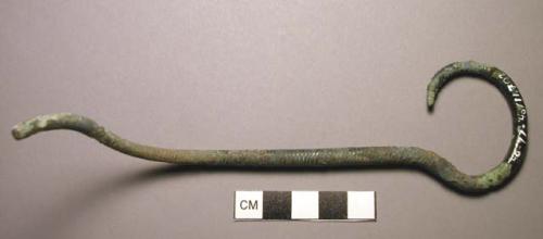 Pin, shepherd's crook