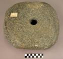 Stone disc.