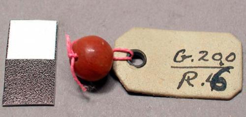 Carnelian bead