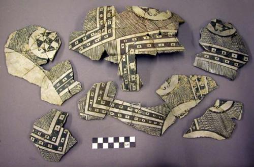 Sherd, reconstructed sherds