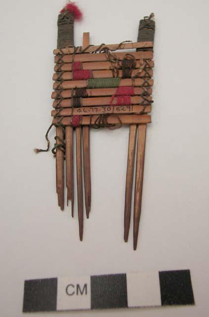 Hair ornament - probably a comb