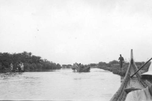 Panoramic view of river Marsh Arab area