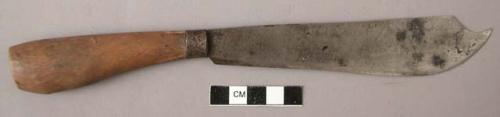 Priest's knife used in cutting open hogs