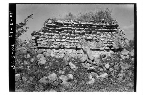 Str. 3C6, (IS Bldg.) NE. room, vault face, from E.